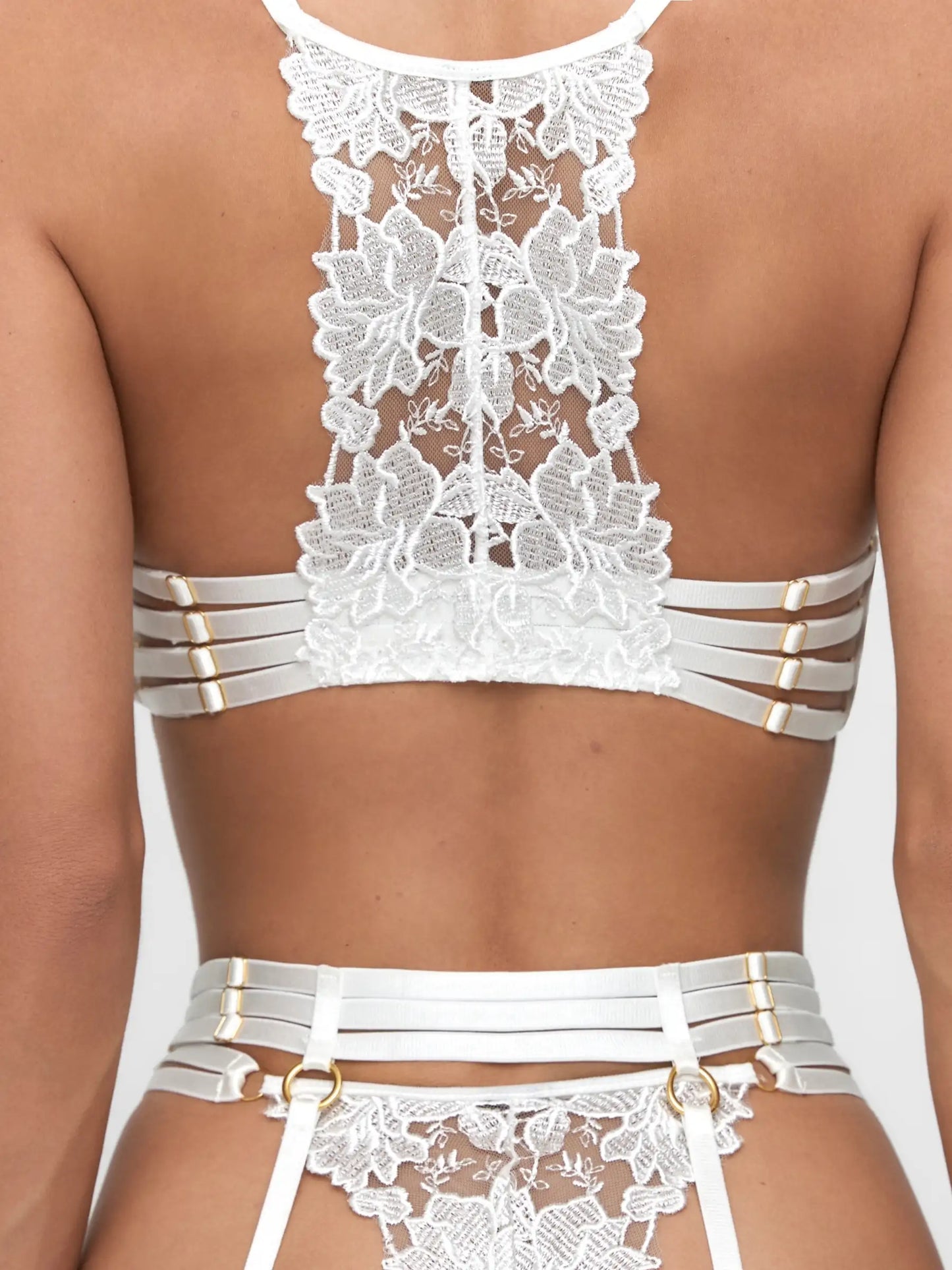 Elodie Lingerie Set — Ivory