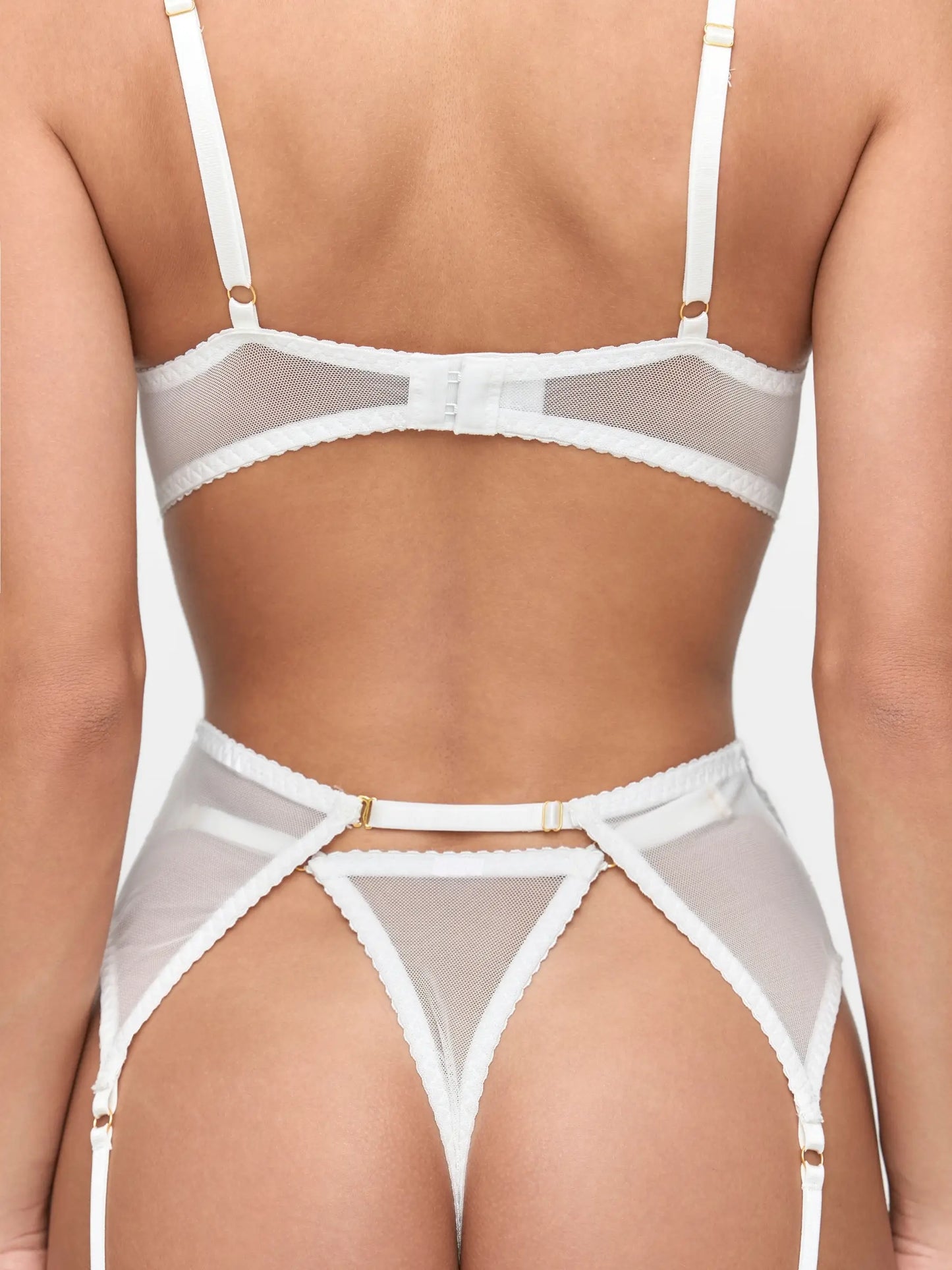 Cynthia Lingerie Set — Ivory