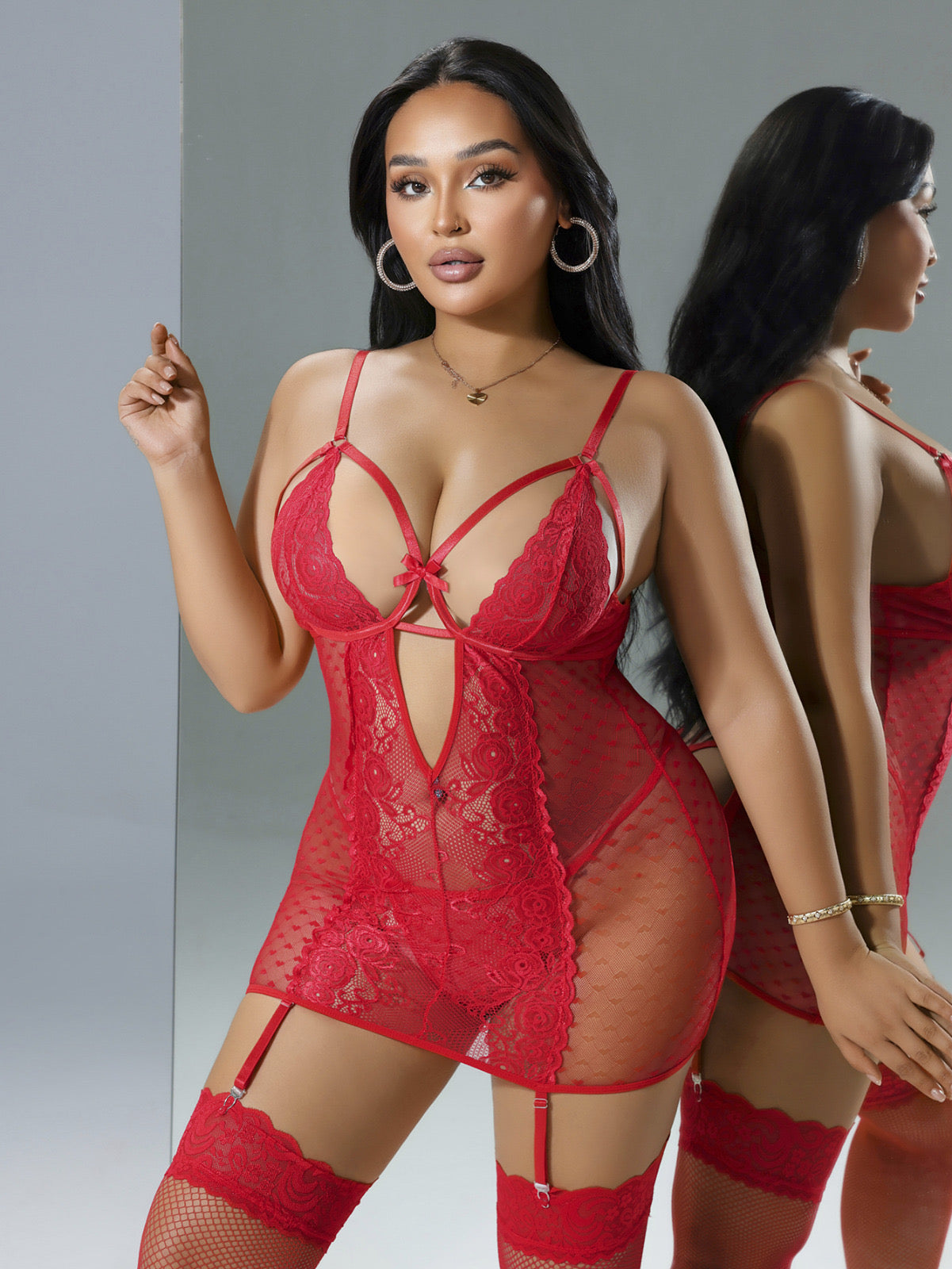 Elara Lace Lingerie Set