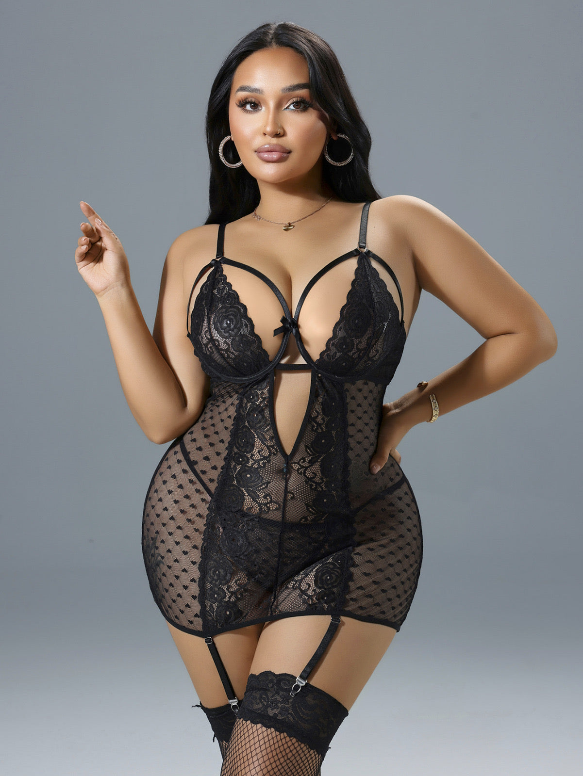 Elara Lace Lingerie Set