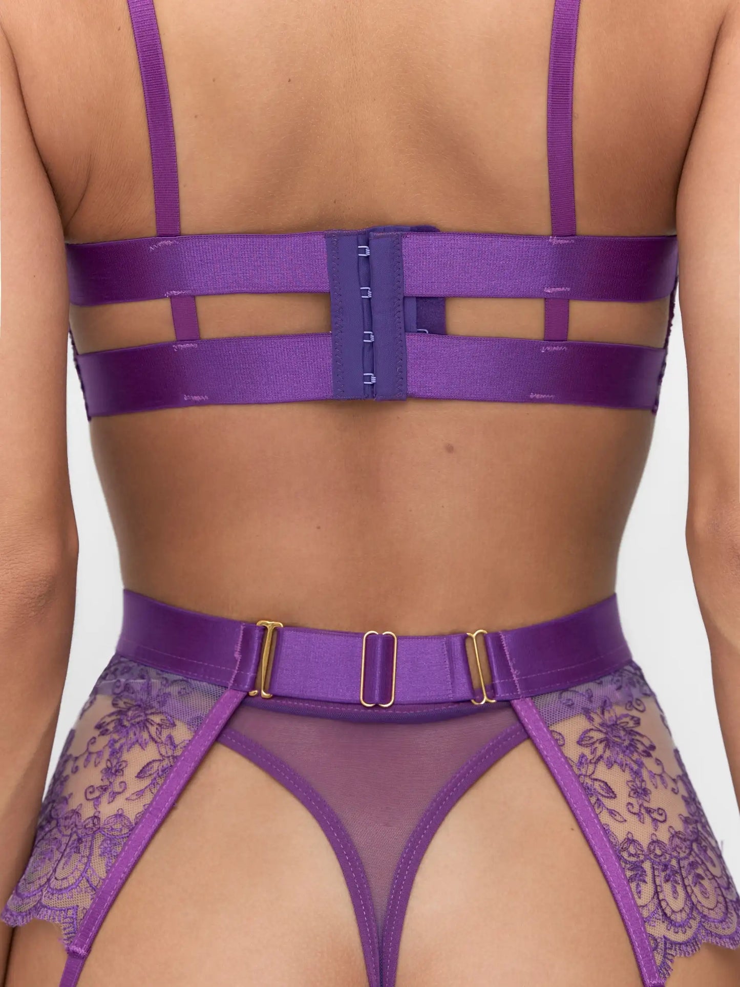 Valeria Lingerie Set — Violet