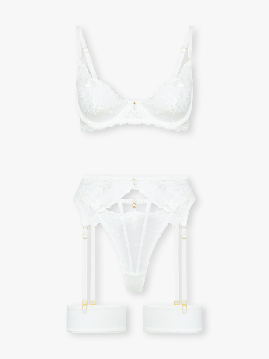 Aurora Lingerie Set — Ivory