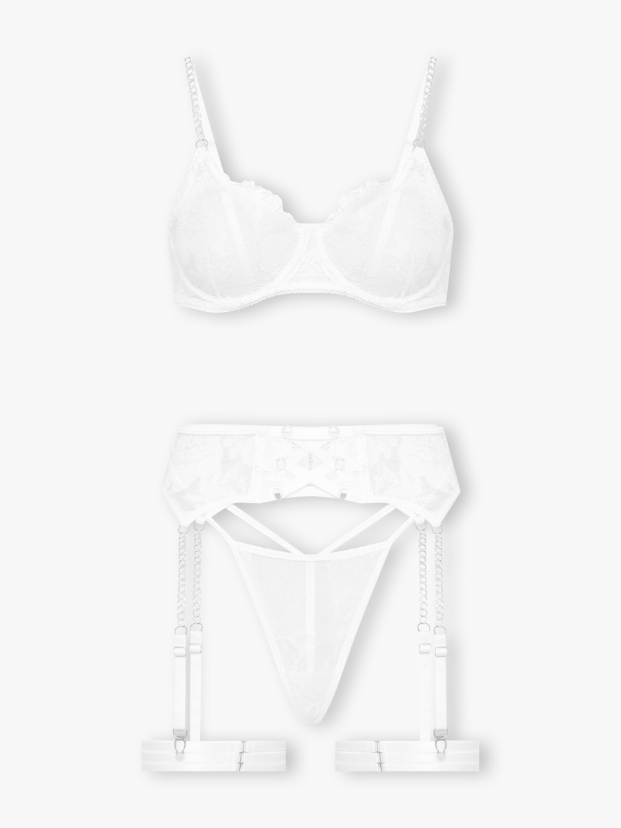 Loïs Lingerie Set — Ivory